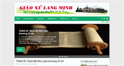 Desktop Screenshot of langminhnews.net